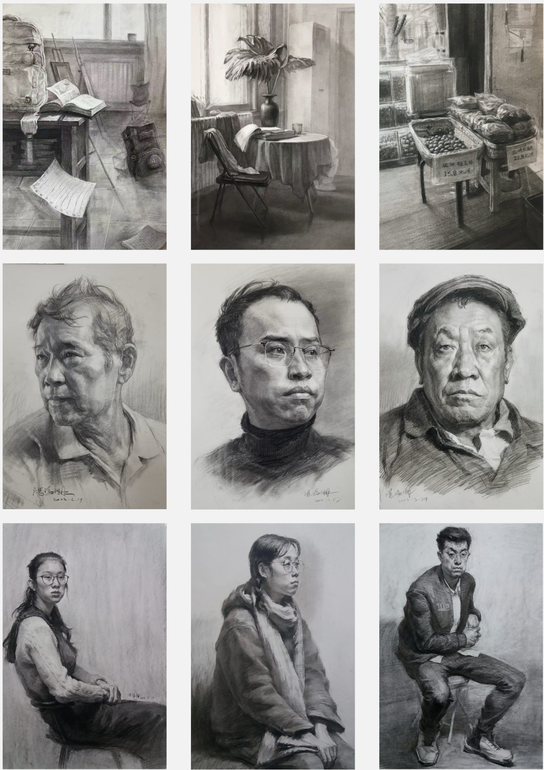 素描作品